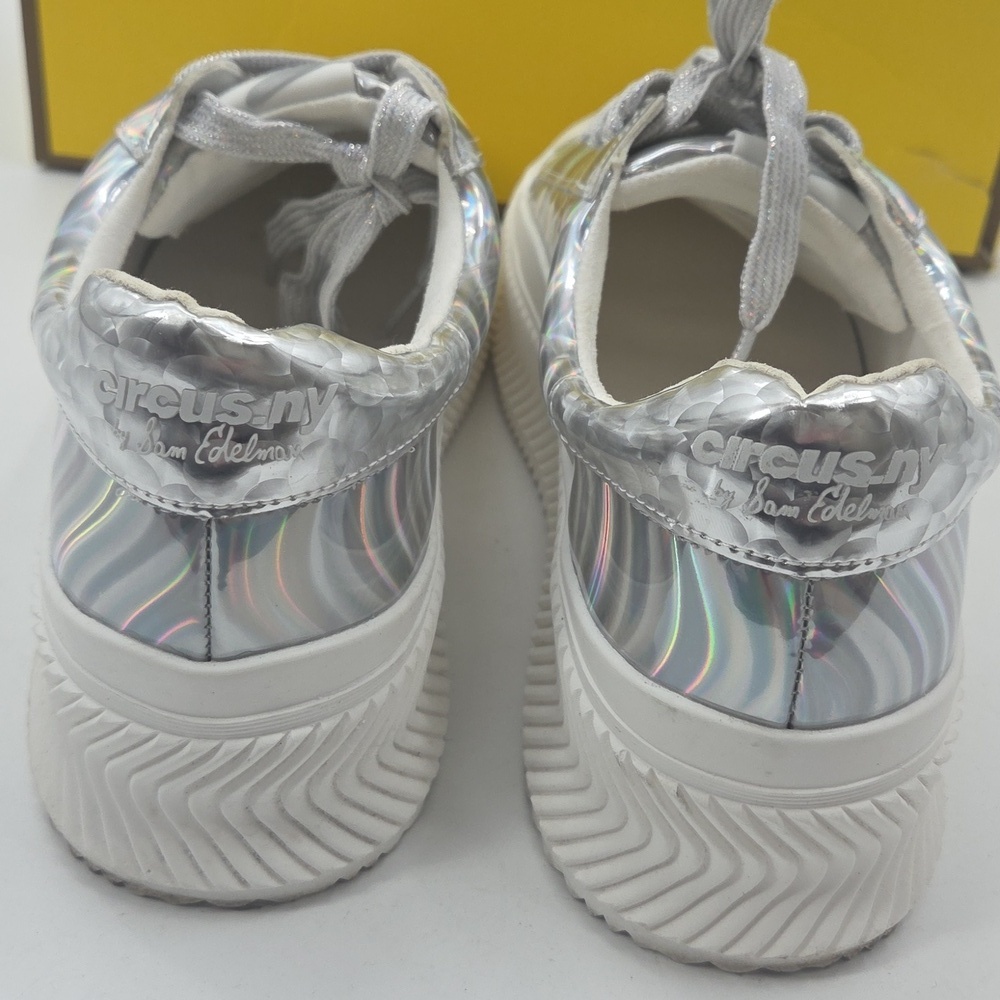 Holographic Women's Platform Sneakers Size 9 - Picture 14 of 16